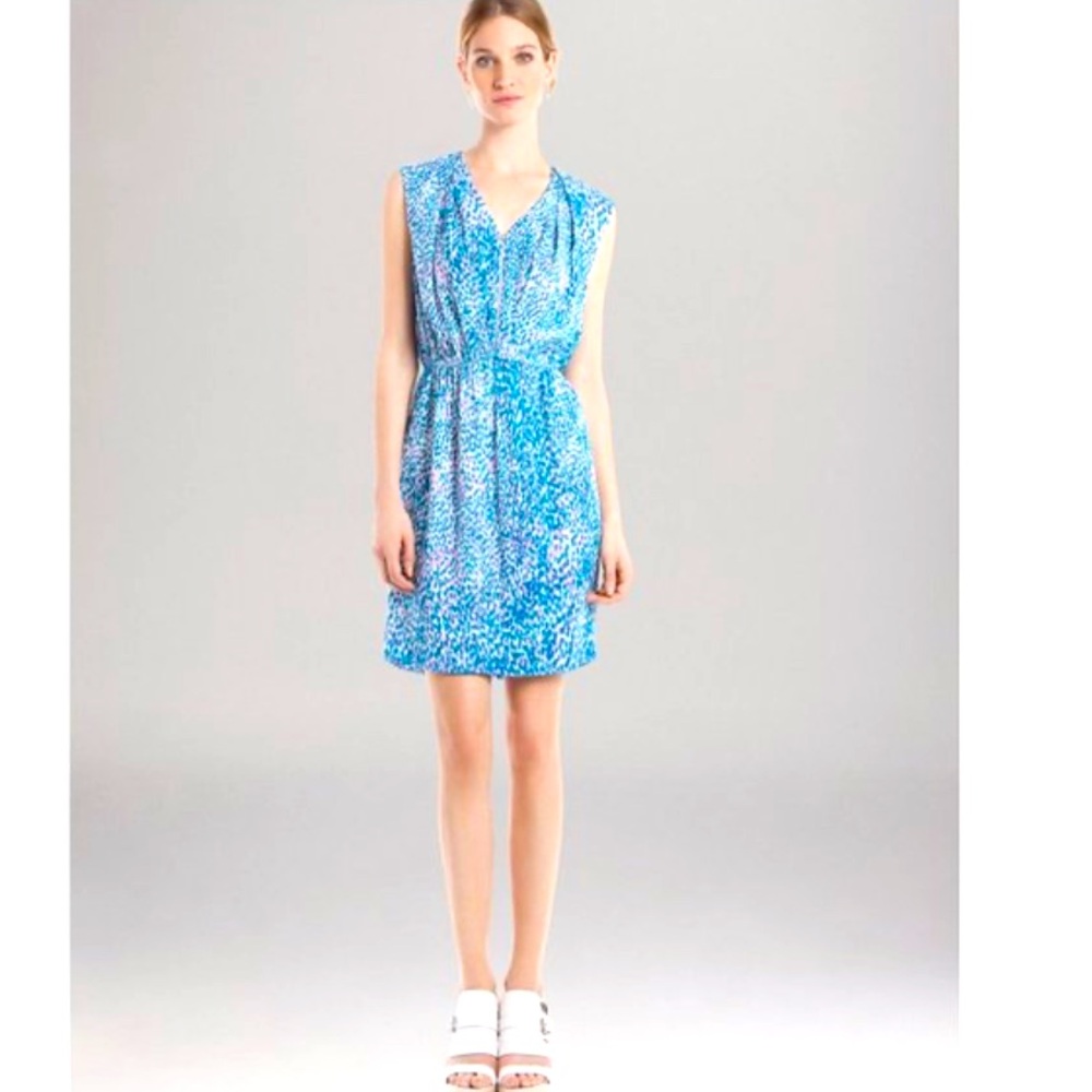 Sandro Rebelle Dress - Leopard / Cheetah Print Silk size 1